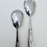 Christian Dior salad servers with 925 sterling silver handles, Italy