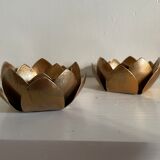 Water lily candlesticks