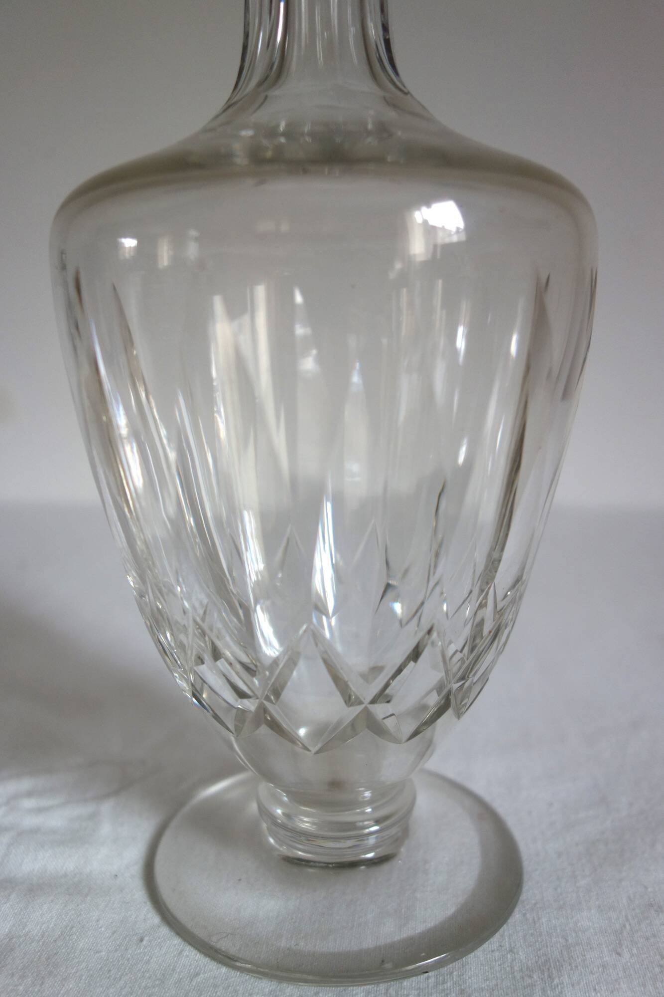 Large Baccarat carafe model Tourville