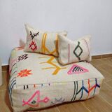 Pouf berbère handmade
