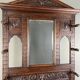 Portemanteau En Chêne Sculpté, Style Néo-gothique, XIXe Siècle