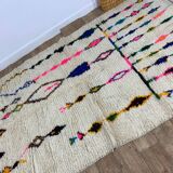 Handmade moroccan berber rug 258 x 160 cm