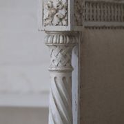 Lit de repos - banquette style Louis XVI retapissé en lin