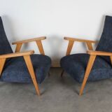 Pair of vintage Scandinavian armchairs from the 1960s
