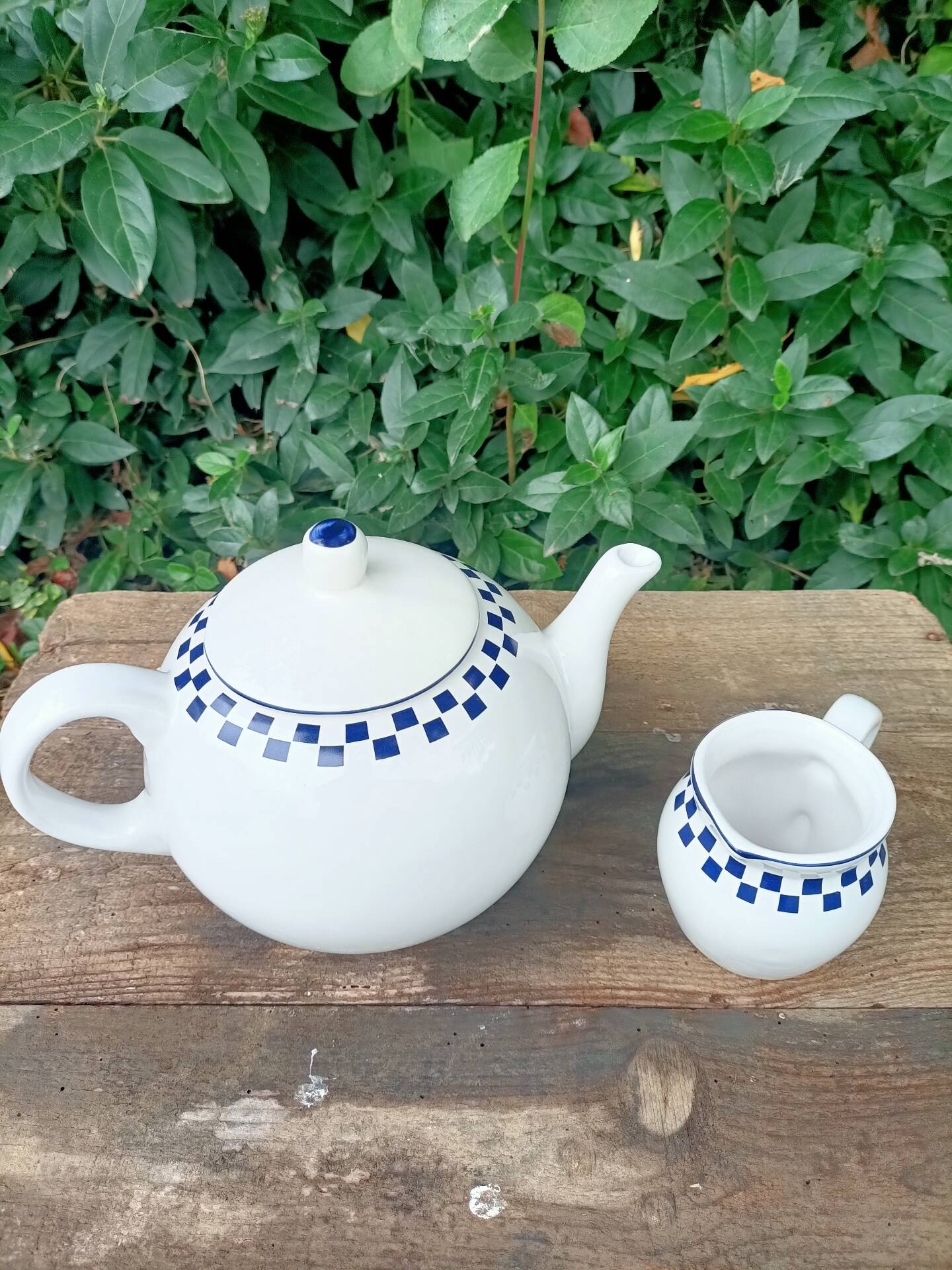 Retro Brass Teapot and Milk Jug Set, Country Style 💐