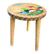 Tabouret décoré enfant