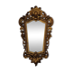 Antique wall mirror in carved gilded wood, Louis XV style, 19th century, 98 x 57 cm.