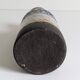 Scandinavian Modern Chamotte Vase, Dark Brown & Cream Glaze, Denmark