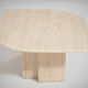 Table basse vintage italienne - marbre