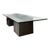 Table basse en verre