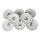 Set de 8 assiettes à dessert Berry, L. Lourioux
