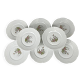 Set de 8 assiettes à dessert Berry, L. Lourioux