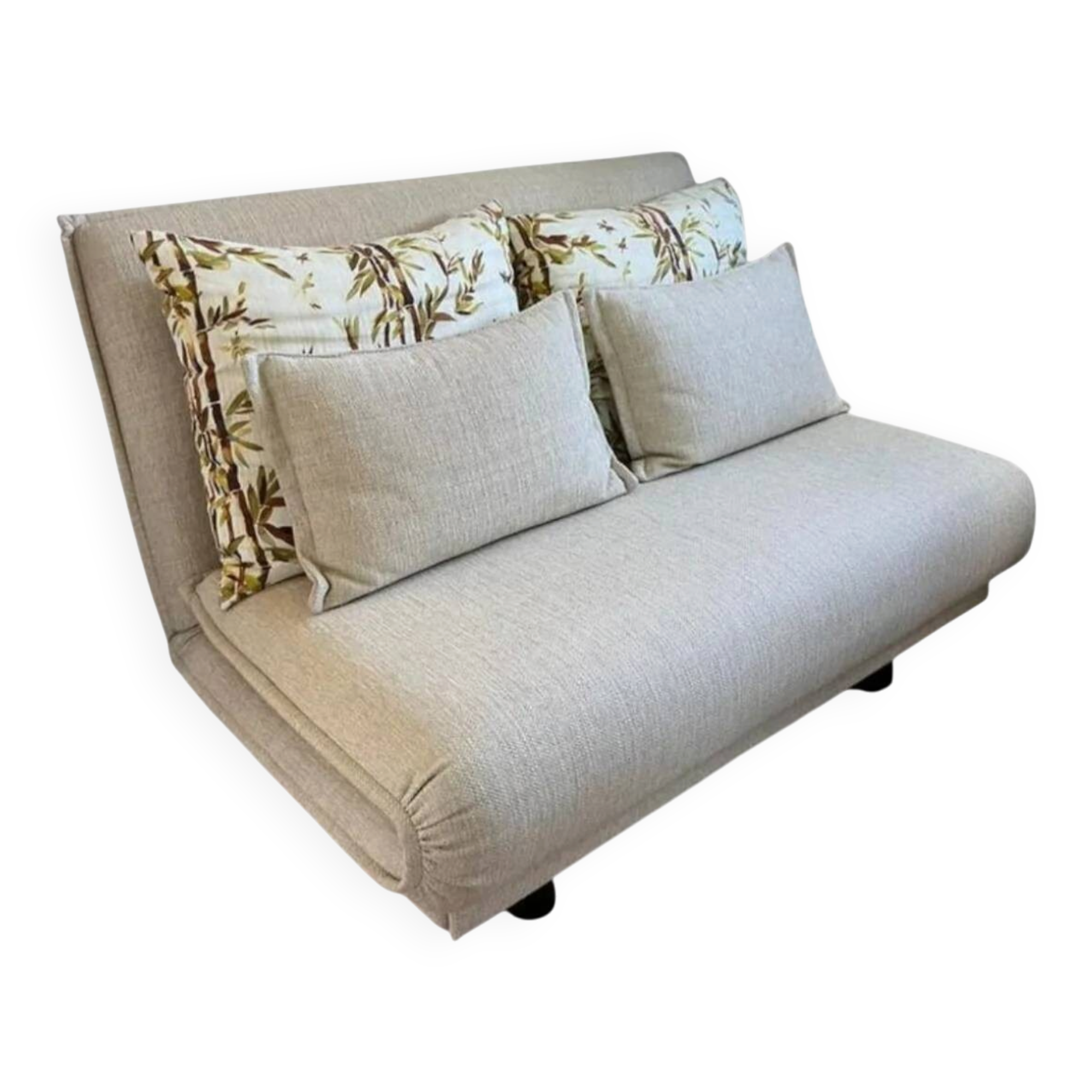 Wittmann bed sofa Model Colli two-seater by Franz Rendl, design 1985, top condition / original upholstery