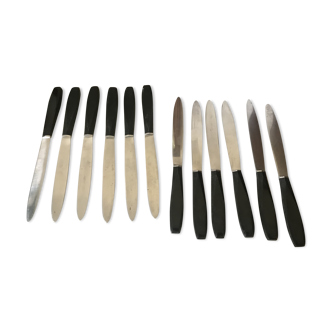 Ebony sleeve knives