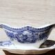 Lunéville - English Cottage - Presentation plate, Cup, Tray, Earthenware Saucière