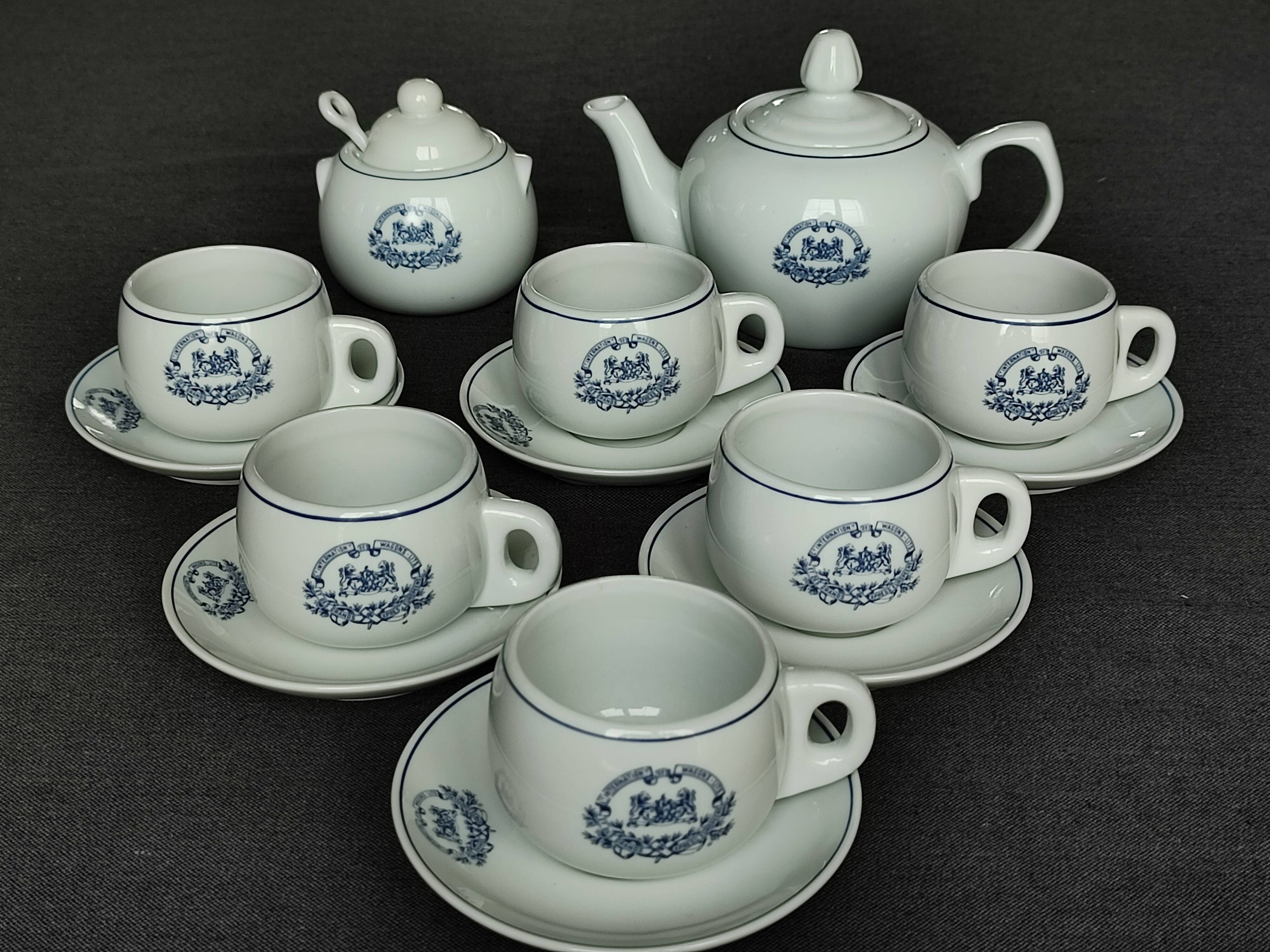Vintage tea/coffee service Compagnie Internationale des Wagon Lit-Orient Express.