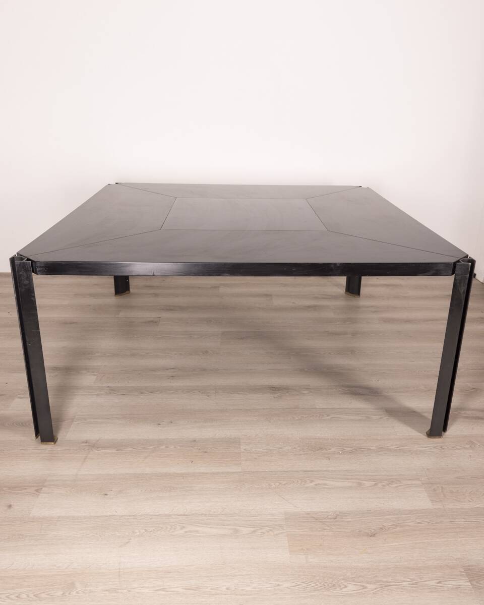 TABLE VINTAGE ANNÉES 70 MOD T210 DESIGN TECNO POUR OSVALDO BORSANI