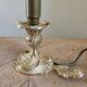 Vintage candle lamp