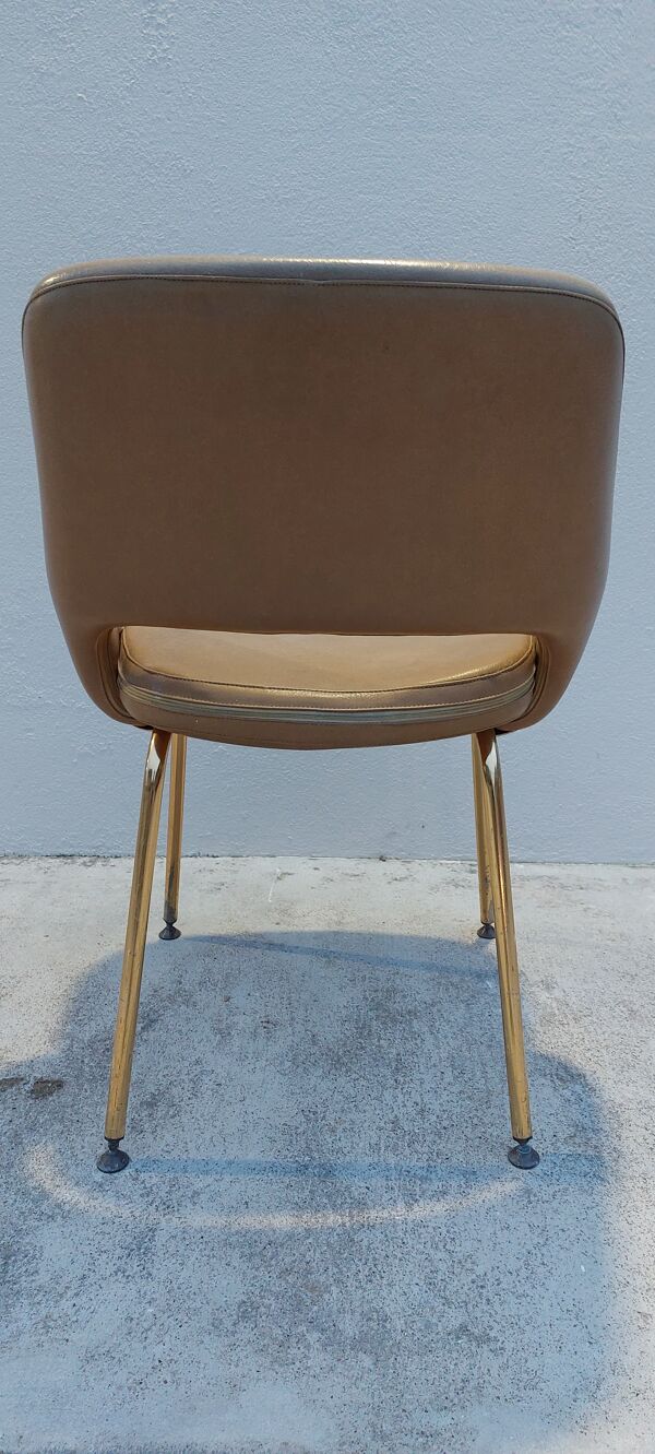 Chaise de bureau dit tonneau vintage 1960s