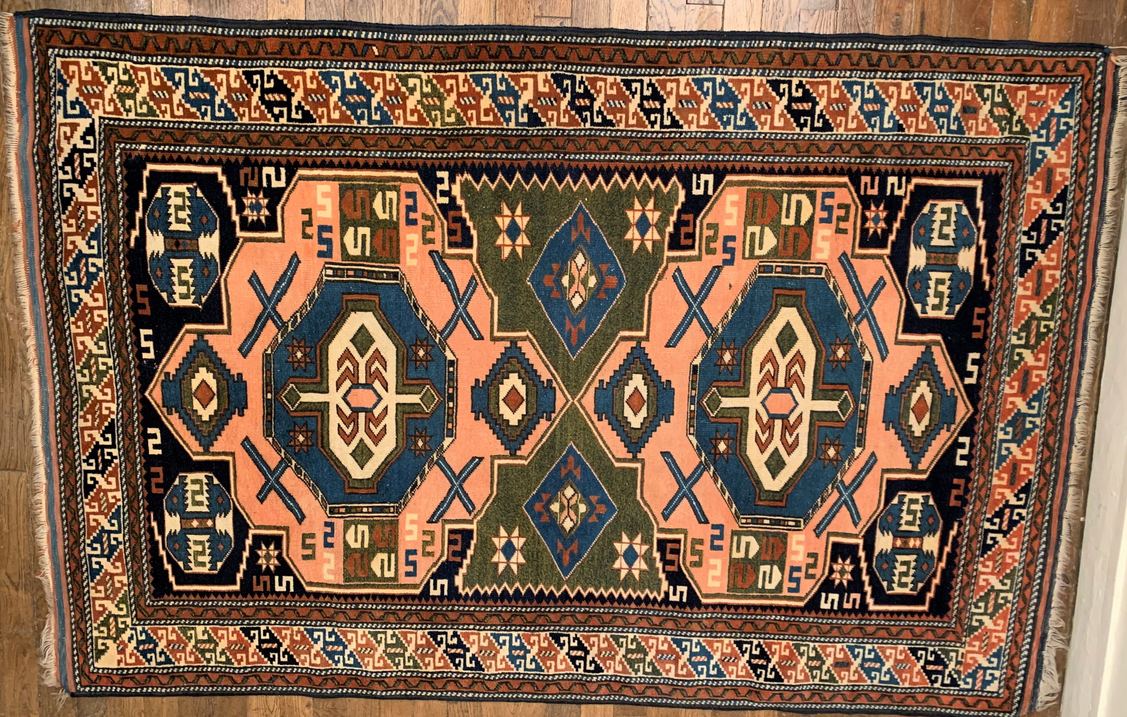 Carpets of the Caucasus, 193x120 cm