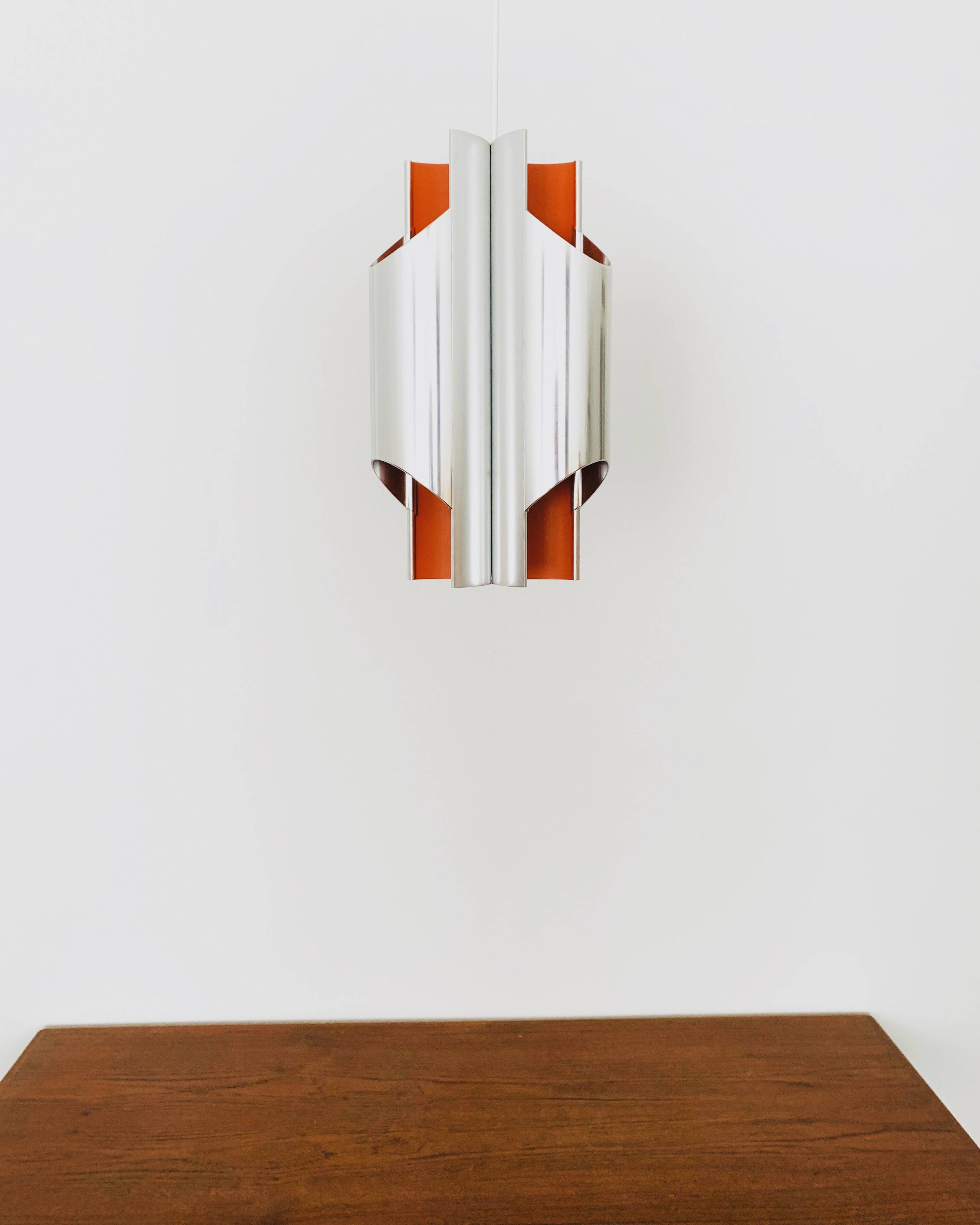 Metal Pendant Lamp by Bent Karlby for Lyfa