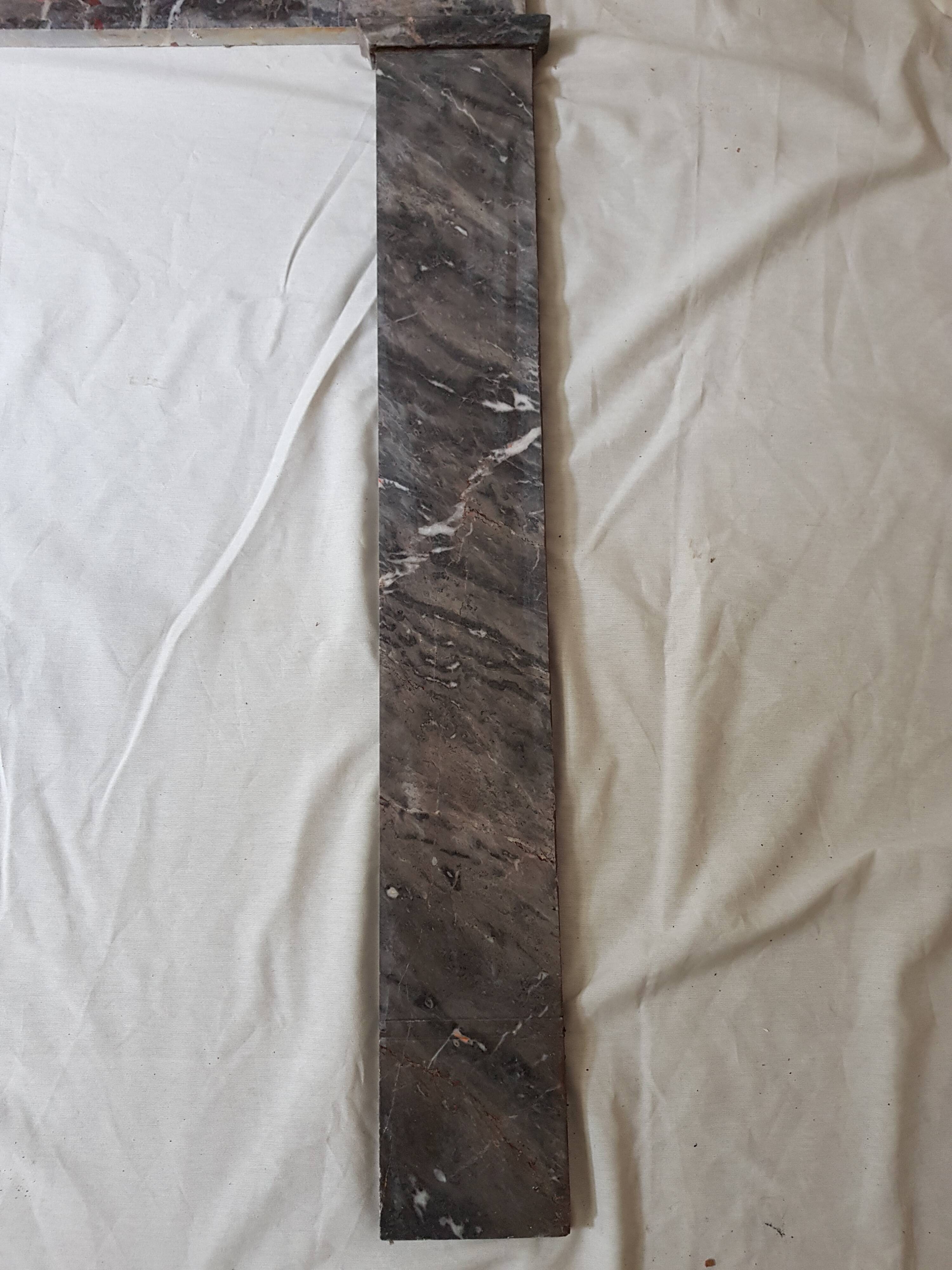 Marble fireplace nineteenth