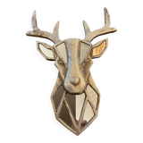 Deer mosaic mirror