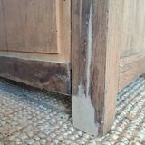 Vintage high sideboard in solid oak