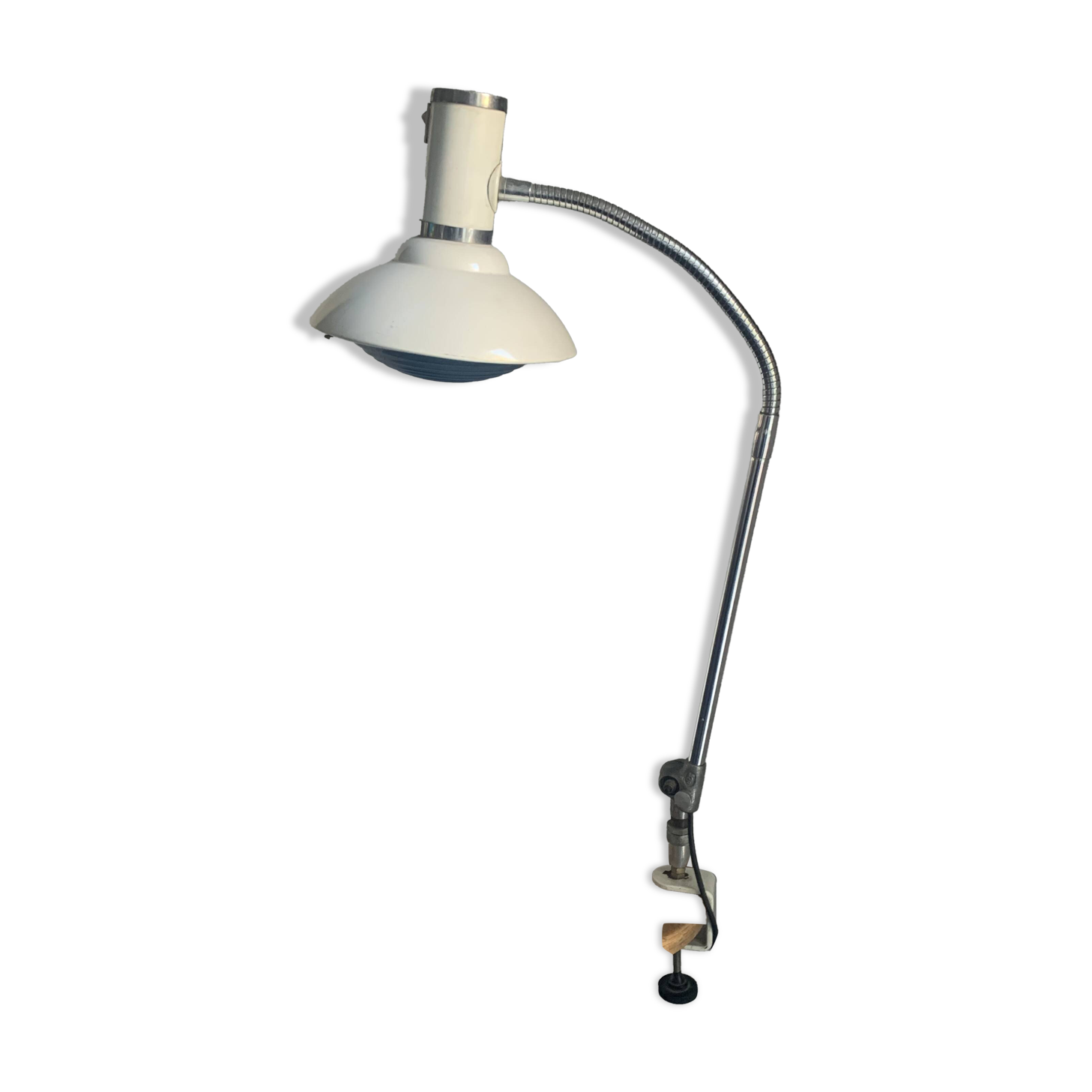 Lampe vintage 1950 industrielle Solr Paris Ferdinand Solere - 75 cm