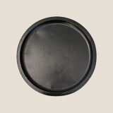 Black tole side table