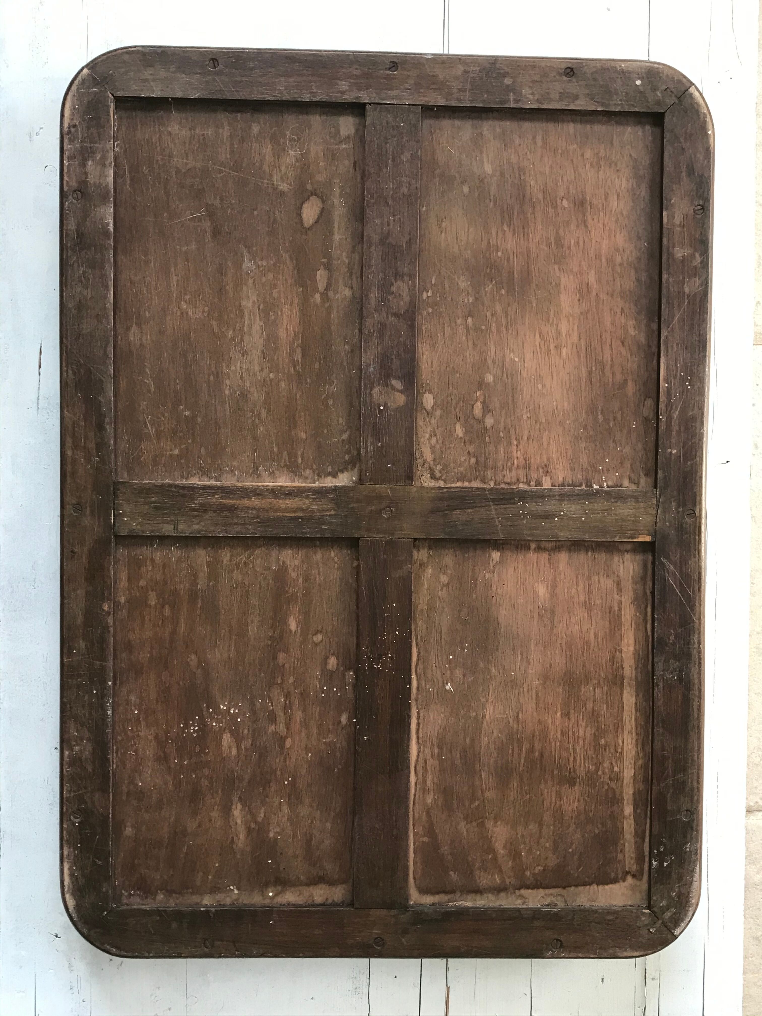 Art deco wooden tray