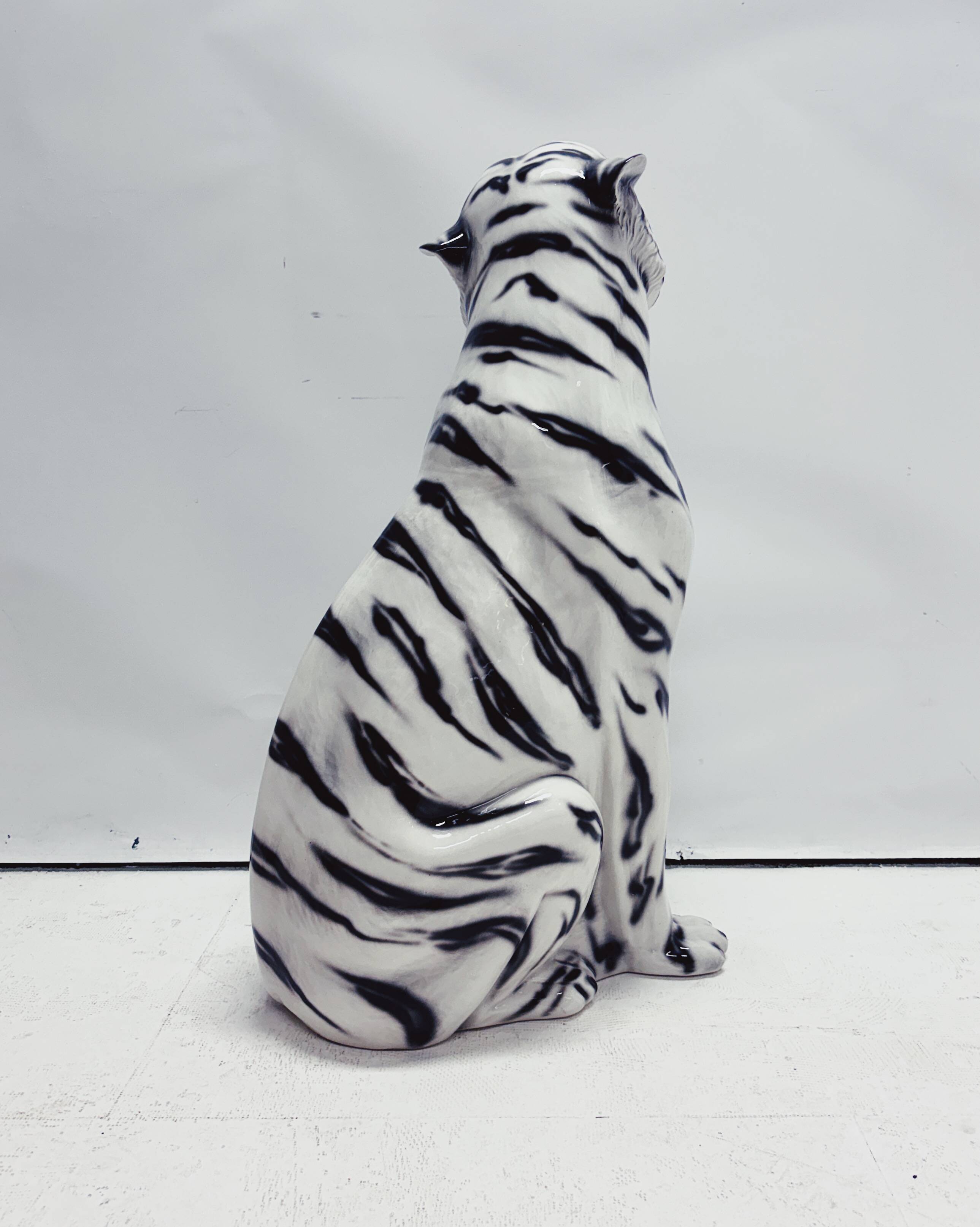 Céramique Tigre Blanc