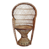 Mini fauteuil osier