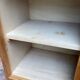 Vintage glass shelf