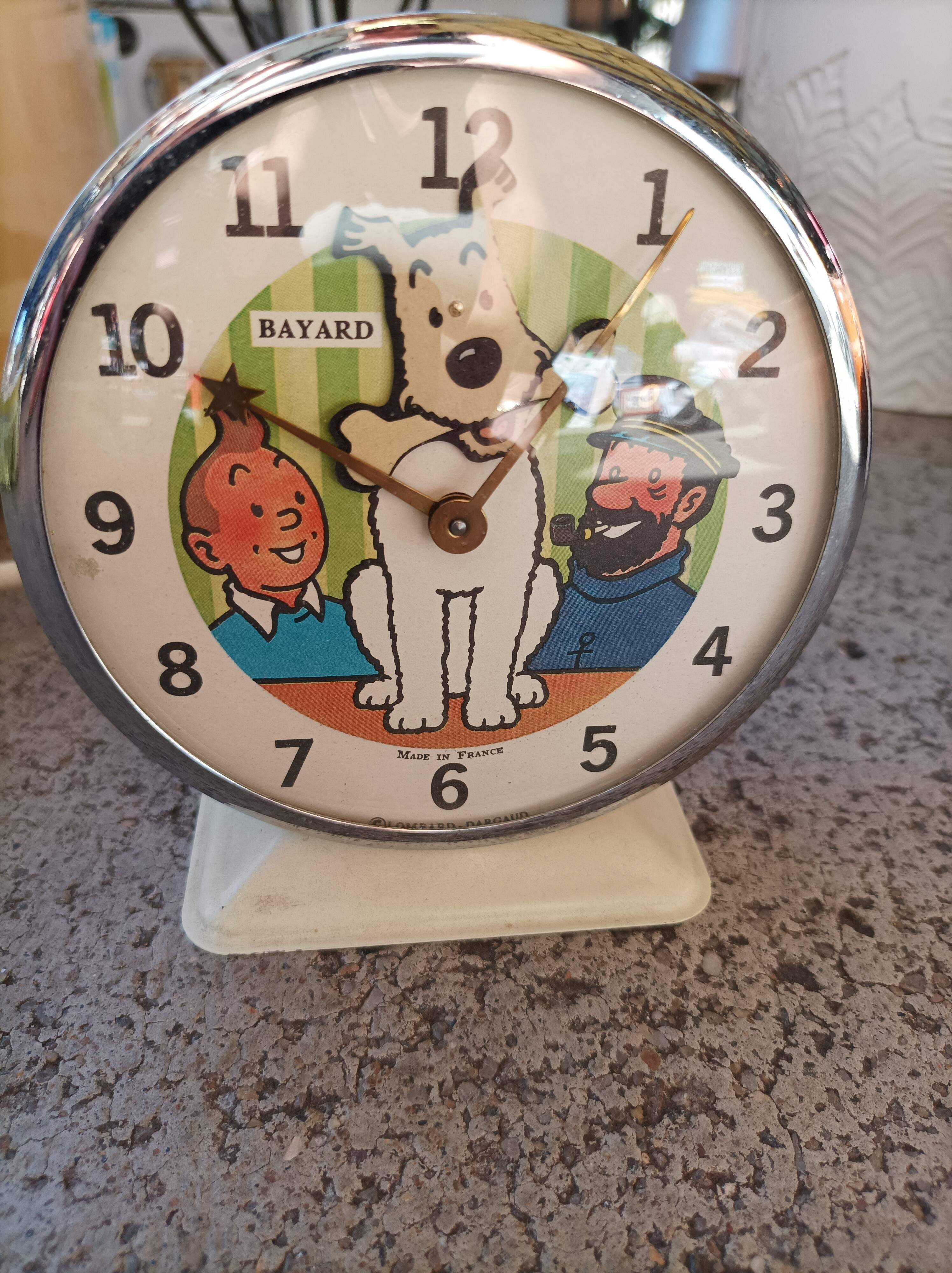 Réveil Bayard Tintin