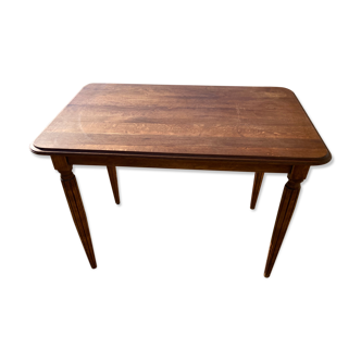 Art Deco oak writing table