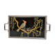 Tea tray the bird