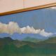 Original Swedish Mid Century Oil on Canvas "Katrineholm"- Vintage & Framed