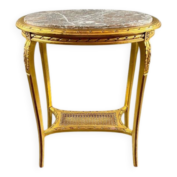 Table d’appoint de style Louis XVI, début du XXe siècle