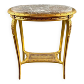 Table d’appoint de style Louis XVI, début du XXe siècle