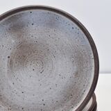 7 Vintage ceramic plates Norbert Pierlot Ratilly La borne