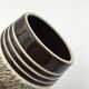 Lucien Brisdoux Enamelled sandstone covered pot with incised decoration, signed and numbered - 1940s-1950s
