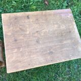 Pair of Louis XIII oak stools