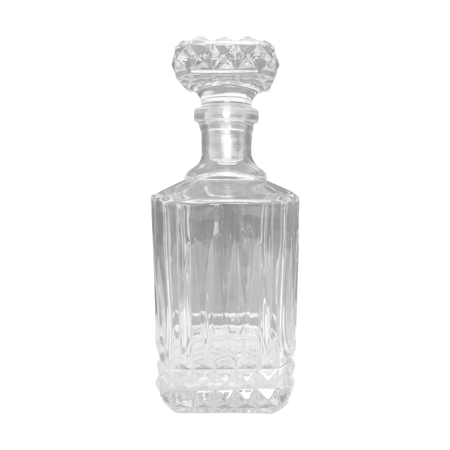 Crystal whiskey carafe