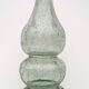 Vase soliflore vintage en verre soufflé et bullé