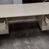 Used Manutan industrial desk with 2 pedestals