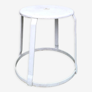 Industrial metal stool