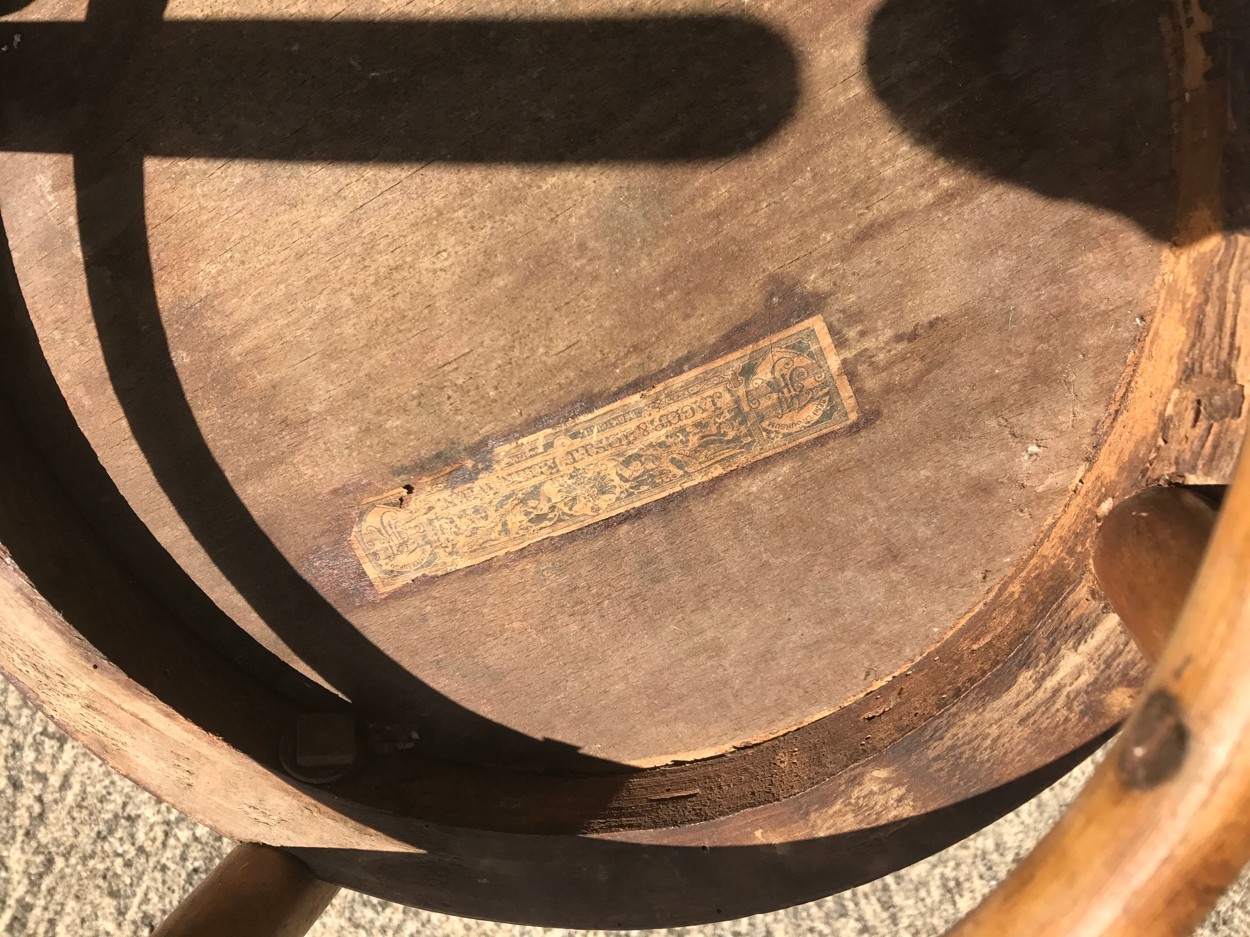 Chaise bistrot Jacob et Joseph Kohn à Vienne