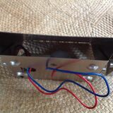 Pair of metal wall light