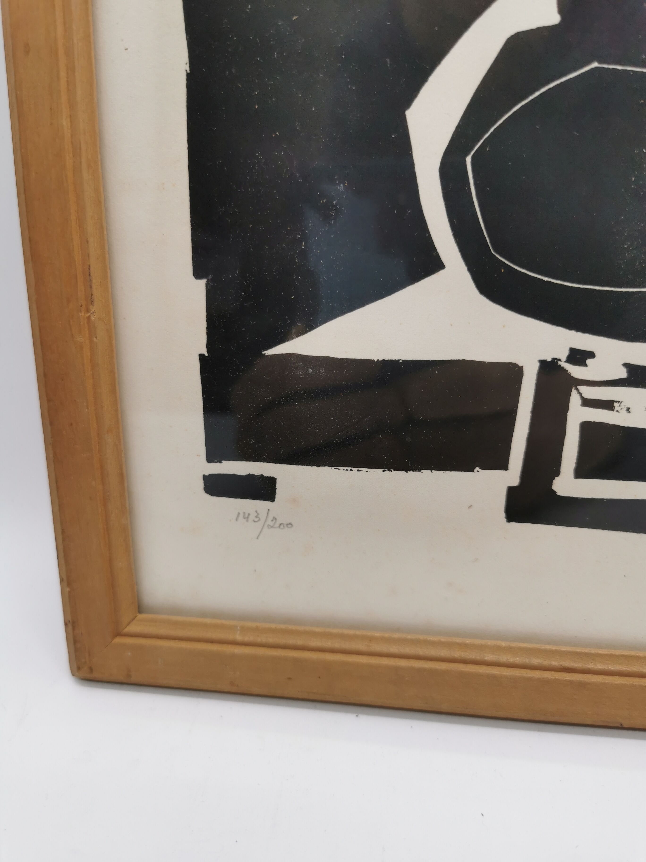 Painting Gustav Kurt Beck engraving contemporary art signed numbered XXth Item information